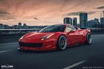Ferrari 458 Italia by Liberty Walk on PUR Wheels 2015 года
